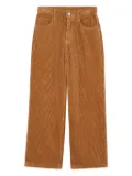 Zadig & Voltaire Kids corduroy trousers - Brown