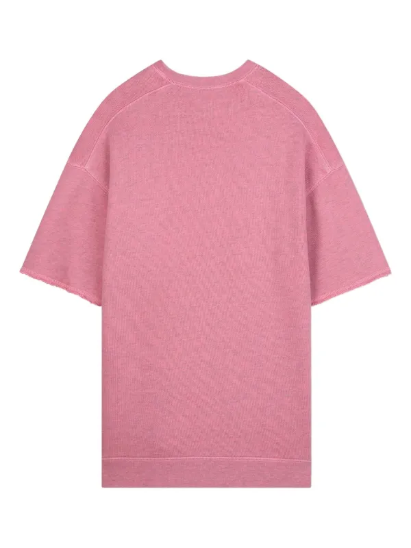 Zadig & Voltaire Kids Raglan Sleeve Logo T-shirt Dress | Pink | FARFETCH