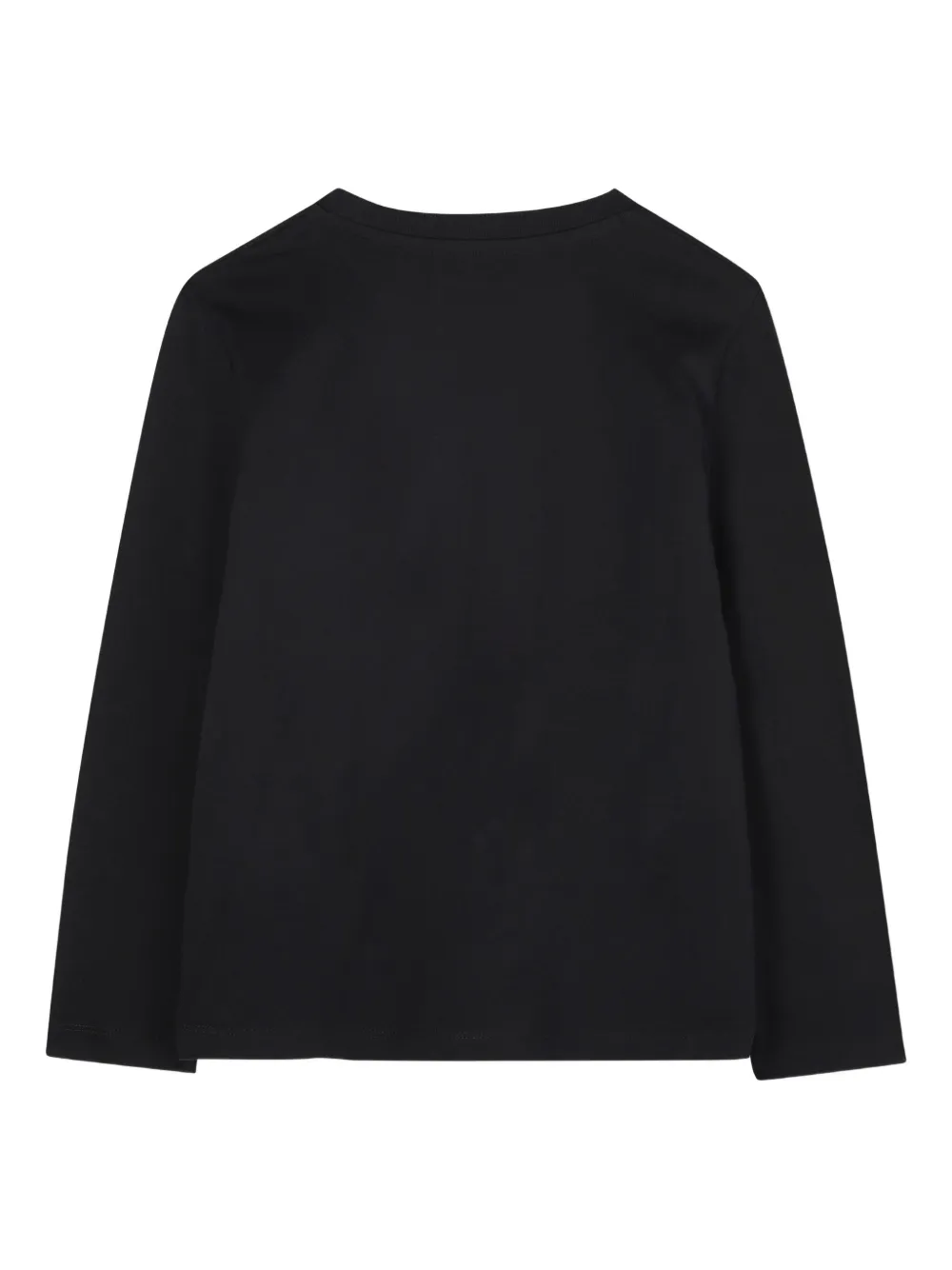 Zadig & Voltaire Kids T-shirt met lange mouwen Zwart