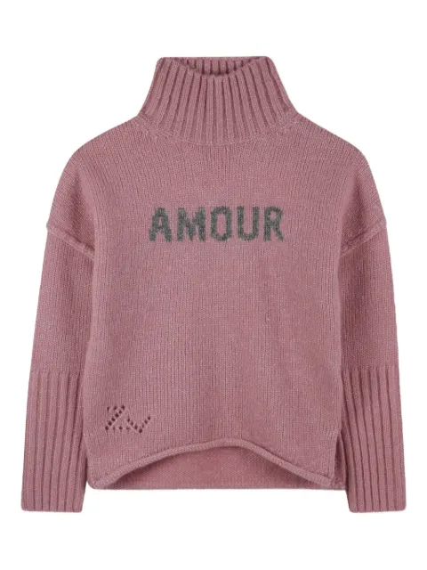 Zadig & Voltaire Kids Maglione a collo alto