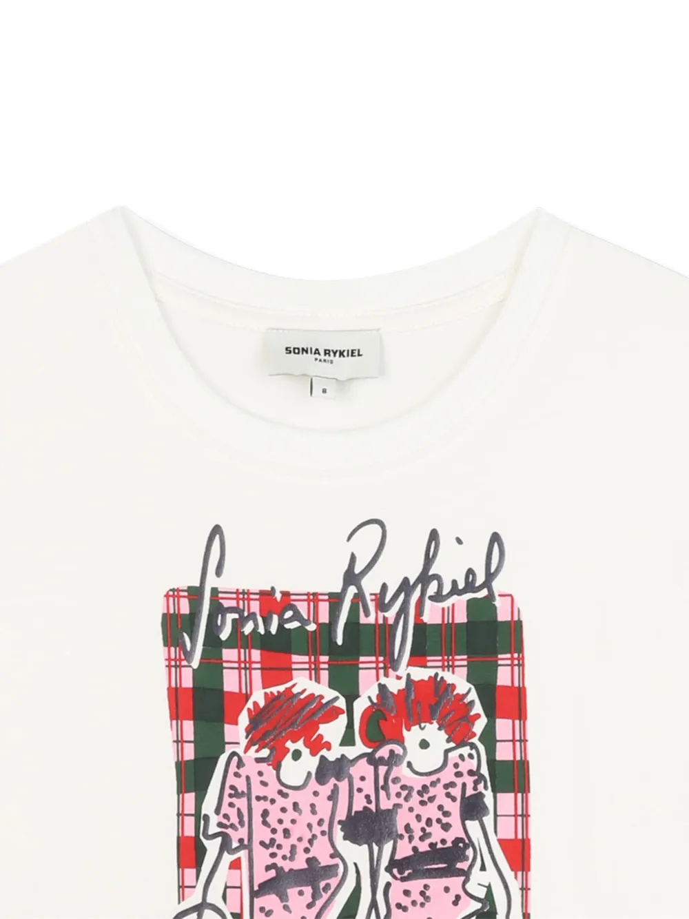 SONIA RYKIEL ENFANT T-shirt met grafische print Beige