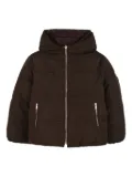 Michael Kors Kids reversible puffer jacket - Brown