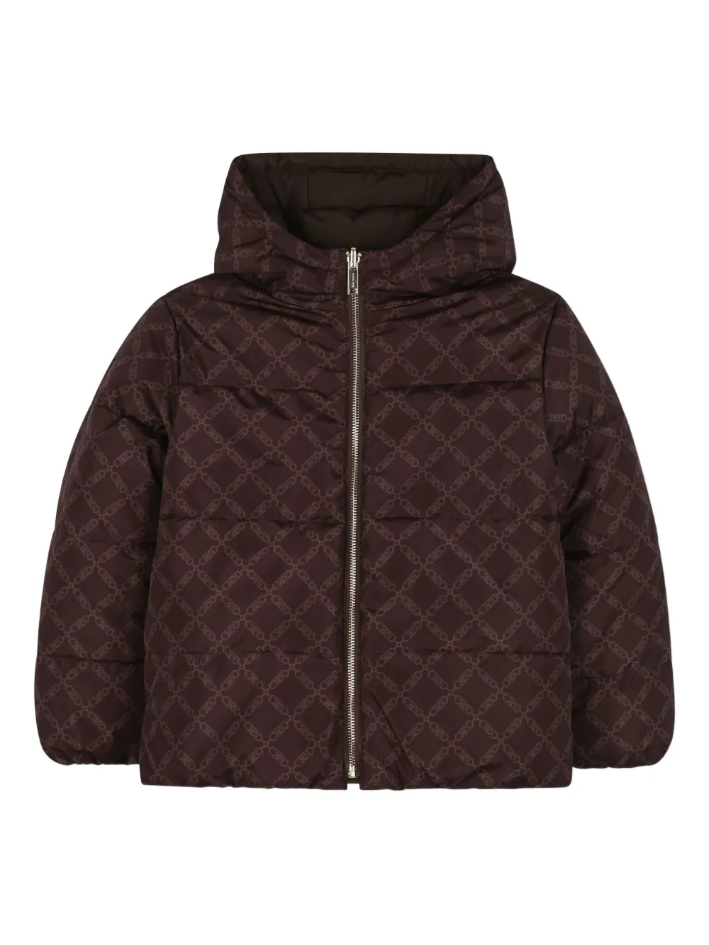 Michael Kors Kids Omkeerbaar donsjack Bruin