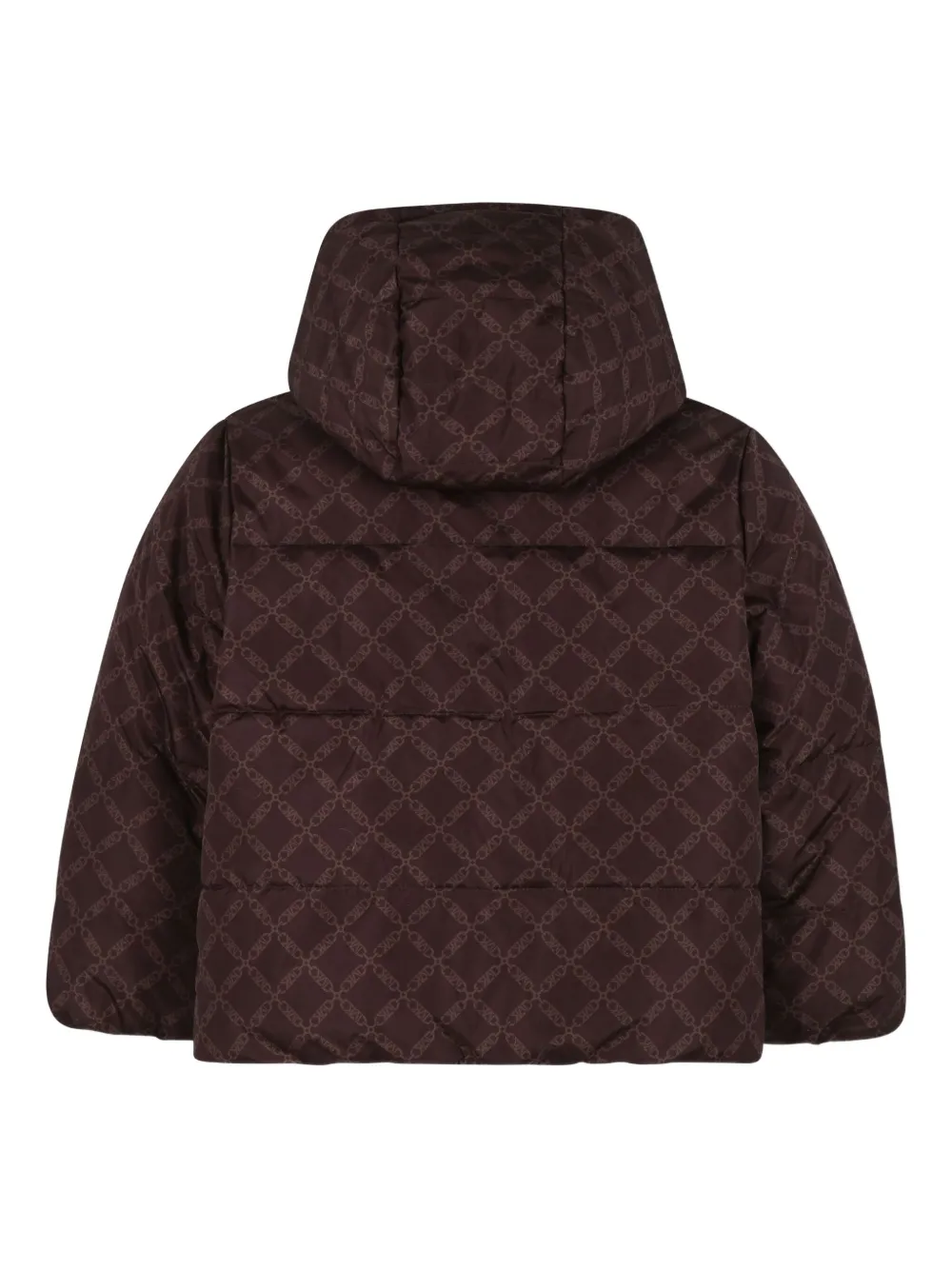Michael Kors Kids Omkeerbaar donsjack Bruin