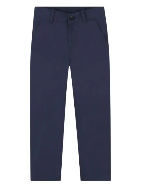 BOSS Kidswear button-fly trousers
