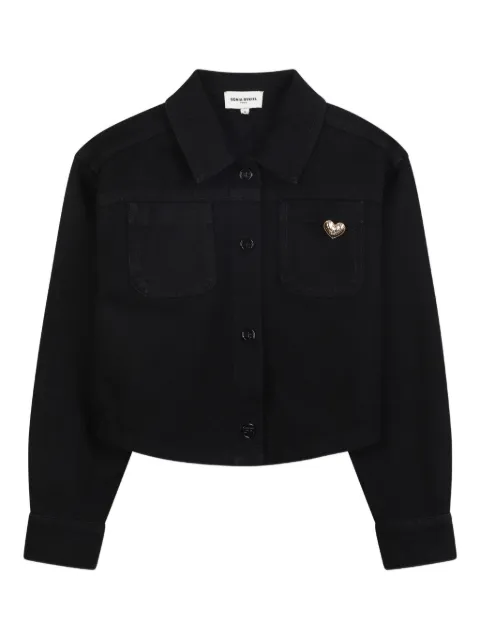 SONIA RYKIEL ENFANT button-up cropped shirt