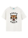 Kenzo Kids Tiger Head-motif T-shirt - White