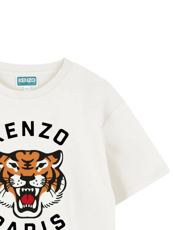Kenzo Kids タイガーTシャツ | ホワイト | FARFETCH JP