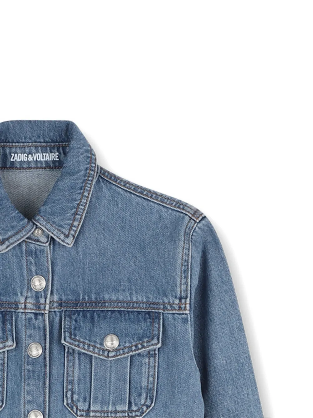Zadig & Voltaire Denim Jumpsuit In Blue