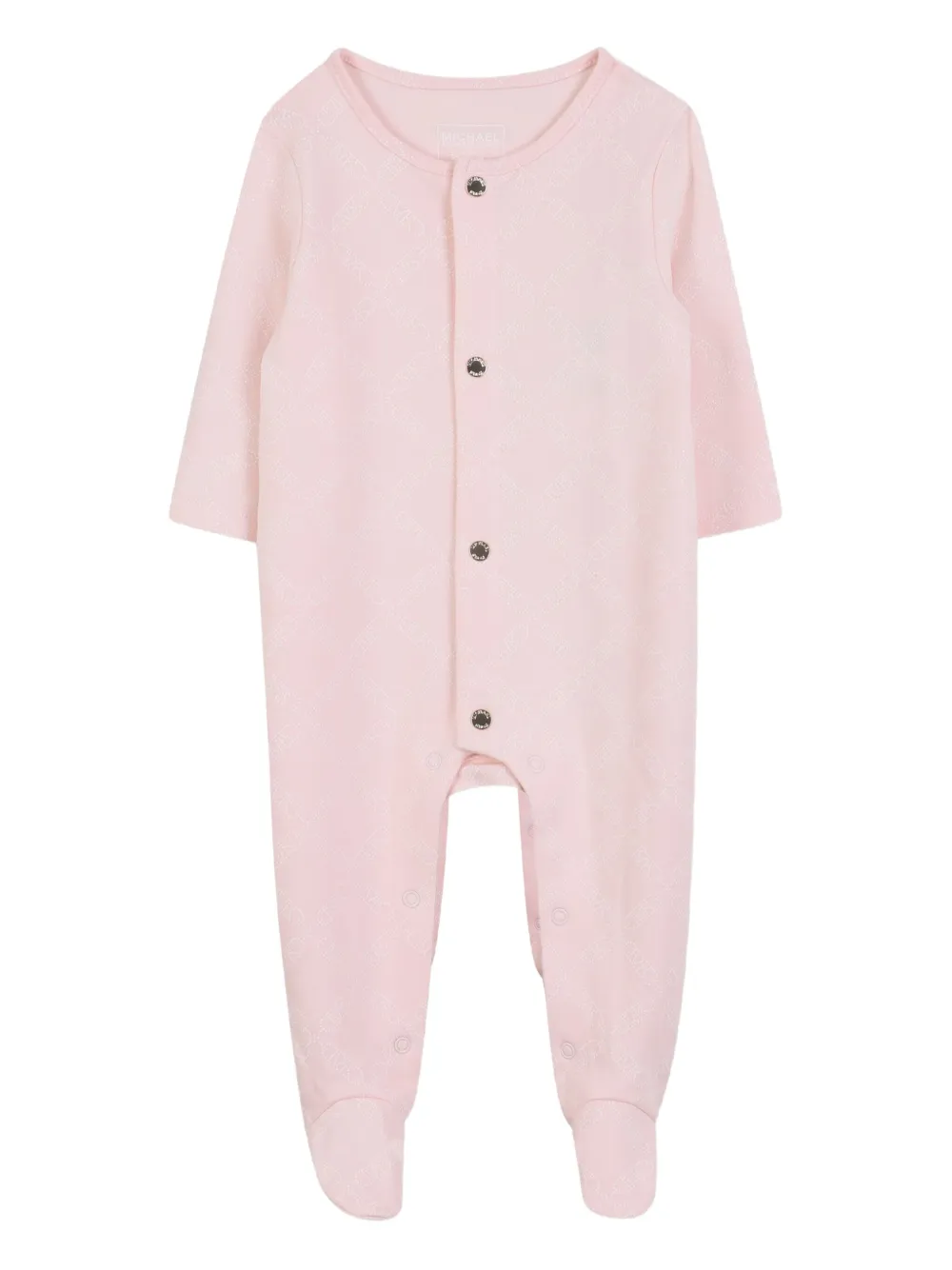 Michael Kors Kids MK romper set met Empire-patroon Roze