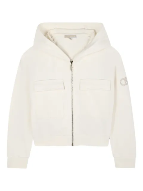 Michael Kors Kids zip-up hooded sweatshirt