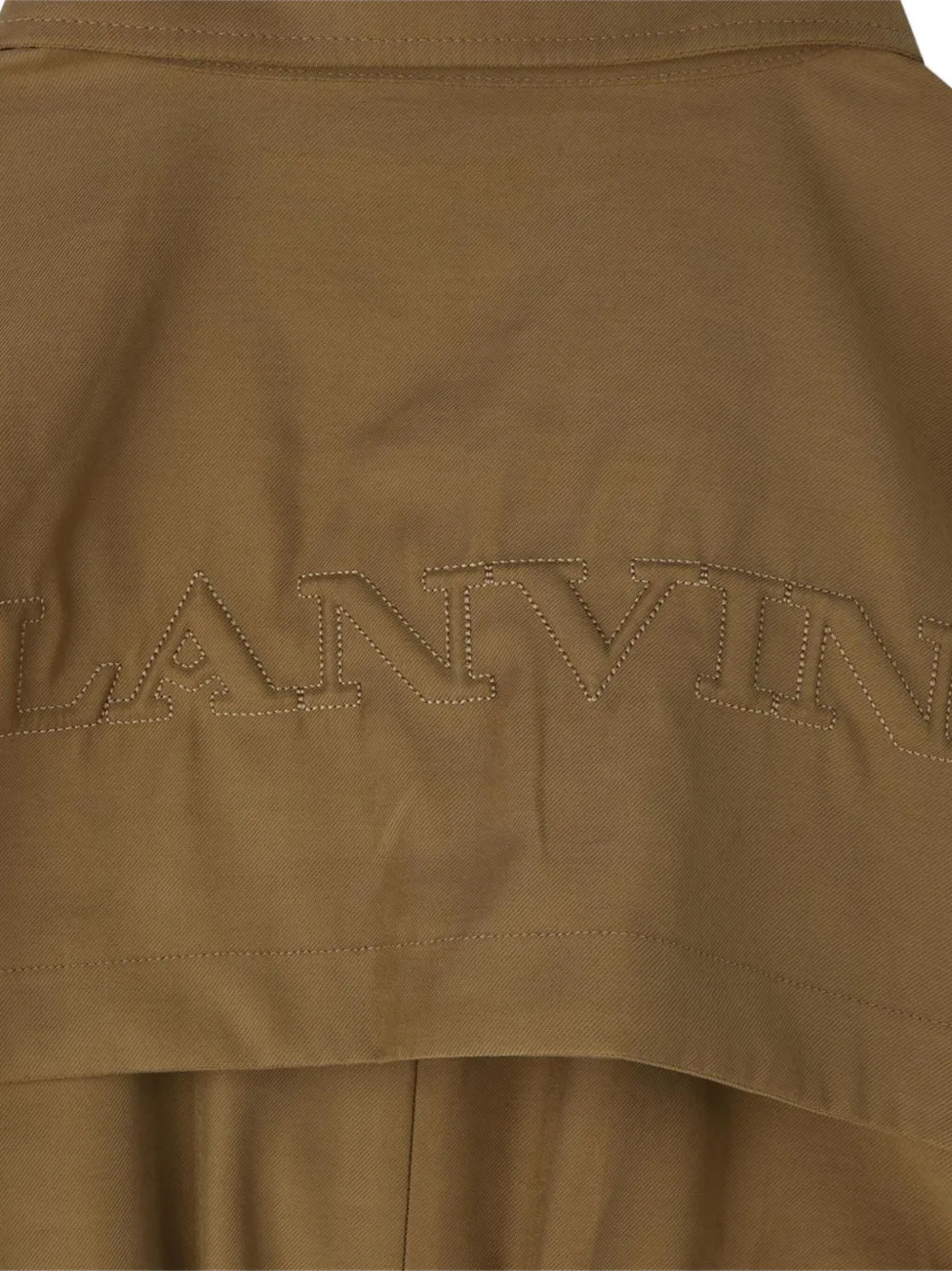 Lanvin Enfant Cropped jack met rits Bruin