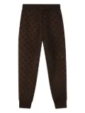 Michael Kors Kids monogram-printed track pants - Brown