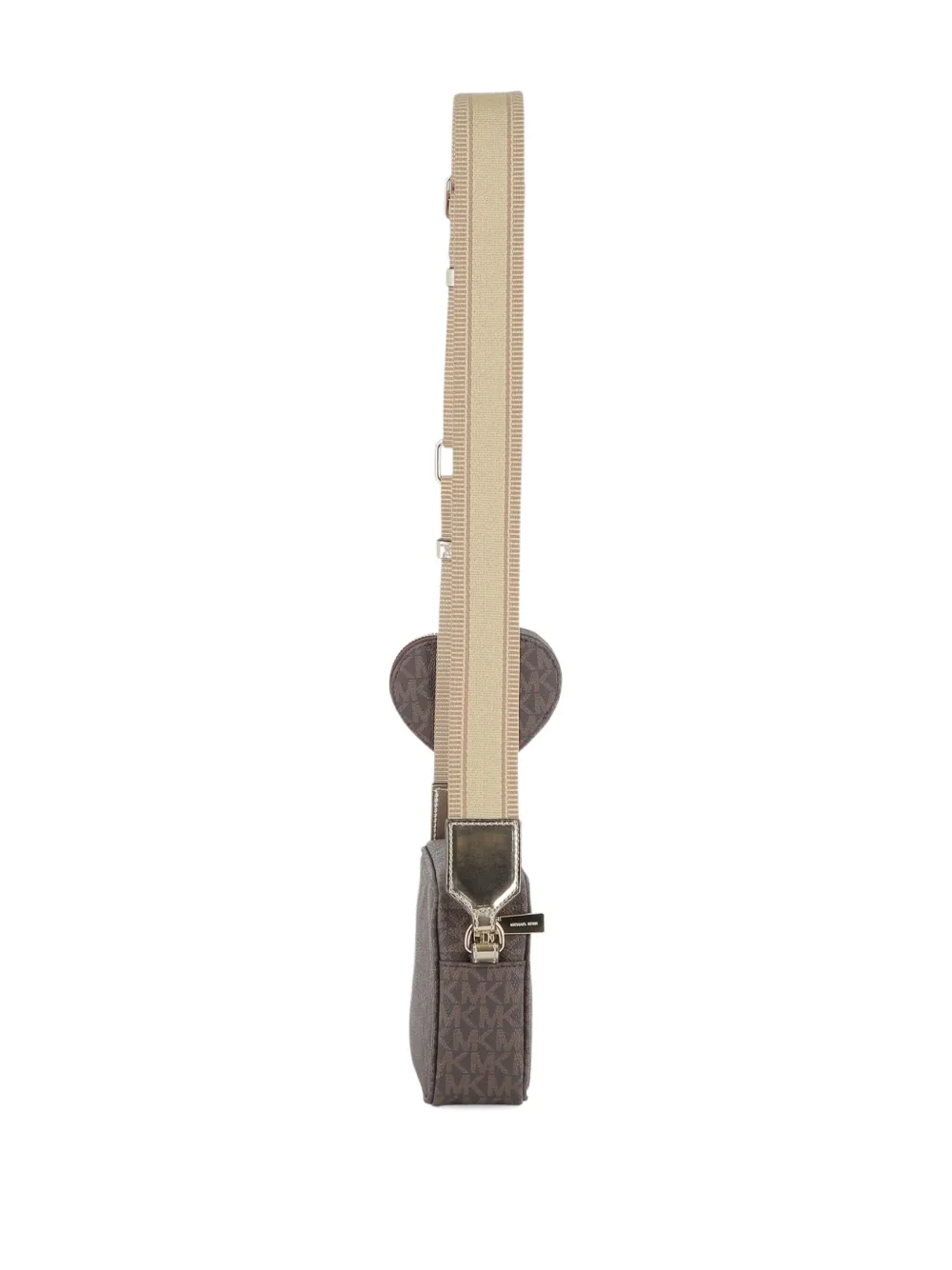 Michael Kors Kids Schoudertas met monogram Bruin