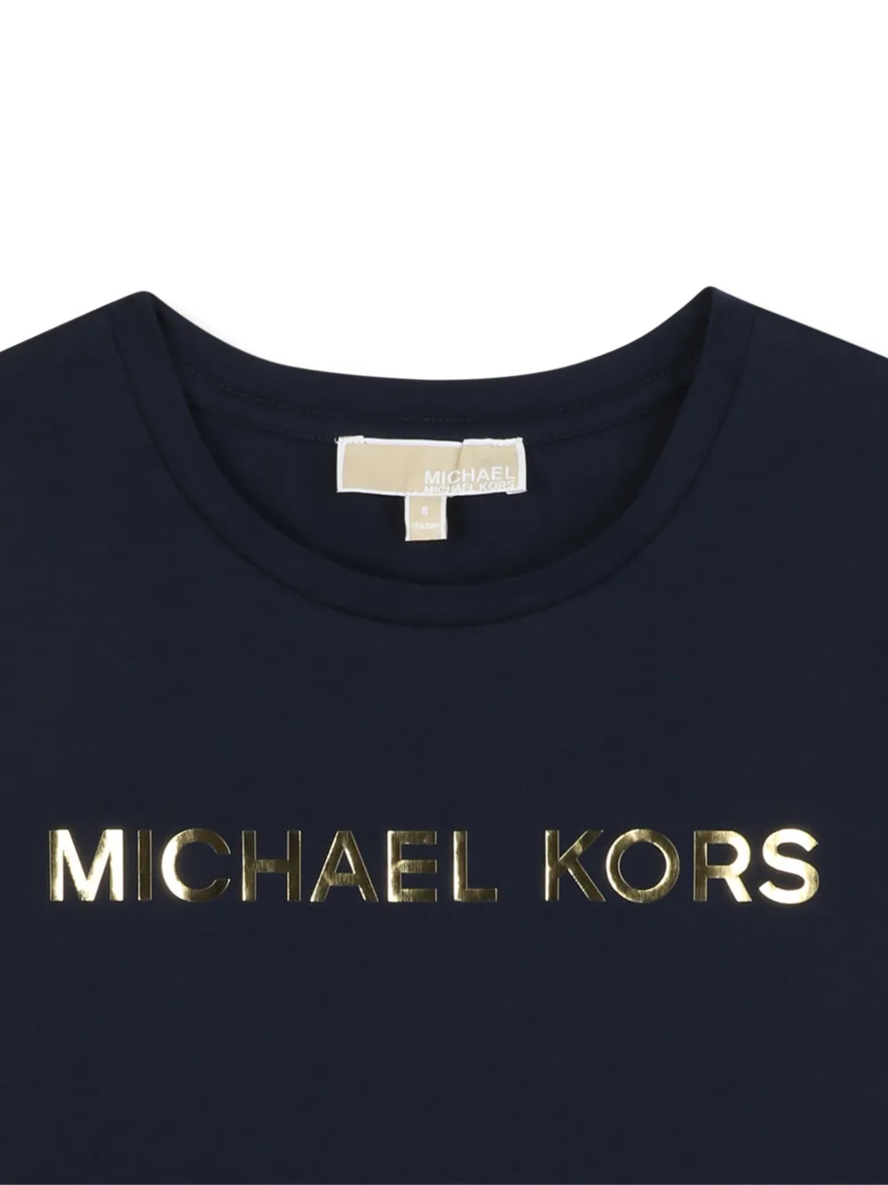 Michael Kors Kids T-shirt met logoprint Blauw