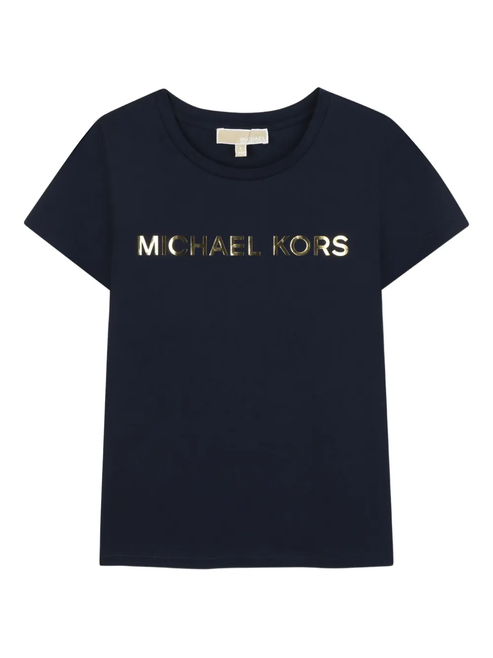 Michael Kors Kids T-shirt met logoprint Blauw