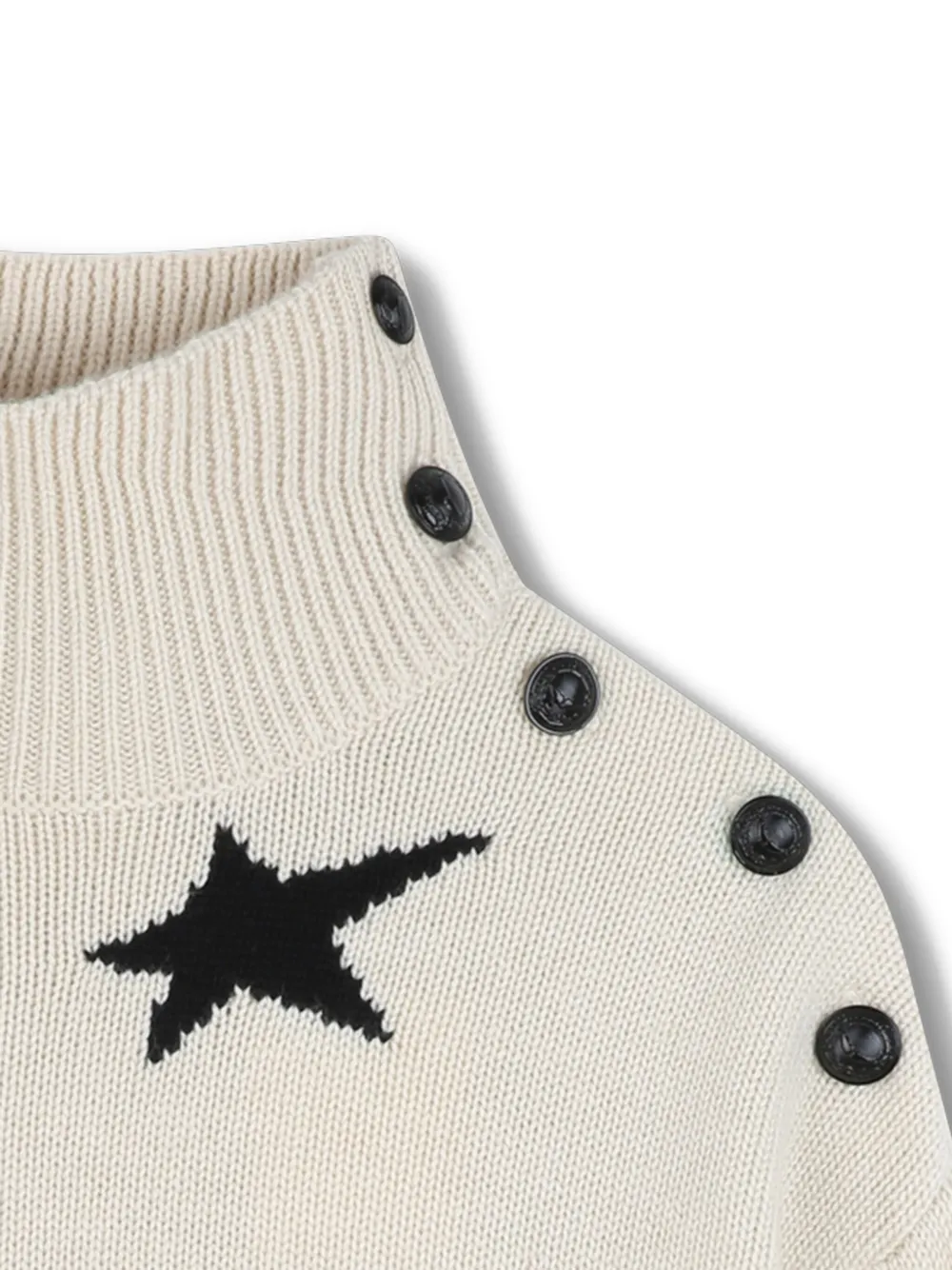 Zadig & Voltaire Kids Coltrui met sterpatroon Beige