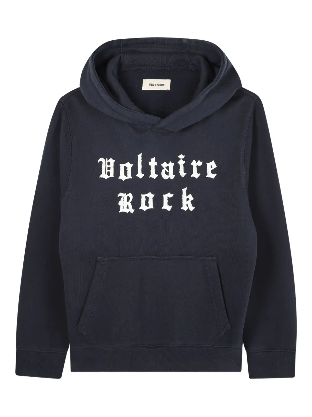 Zadig & Voltaire Kids' Logo-print Hoodie In Blue