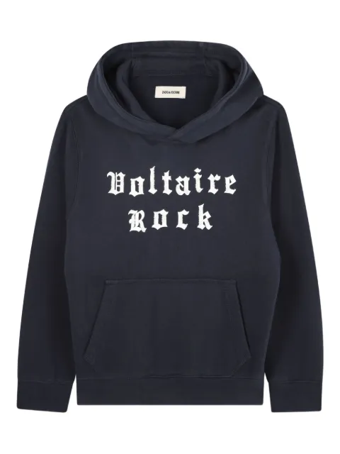 Zadig & Voltaire Kids hoodie à logo imprimé