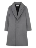 Zadig & Voltaire Kids single-breasted coat - Grey