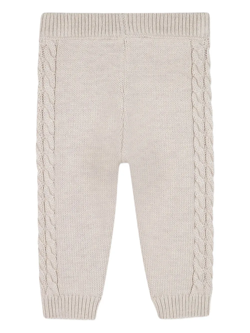 Michael Kors Kids Kabelgebreide broek Beige