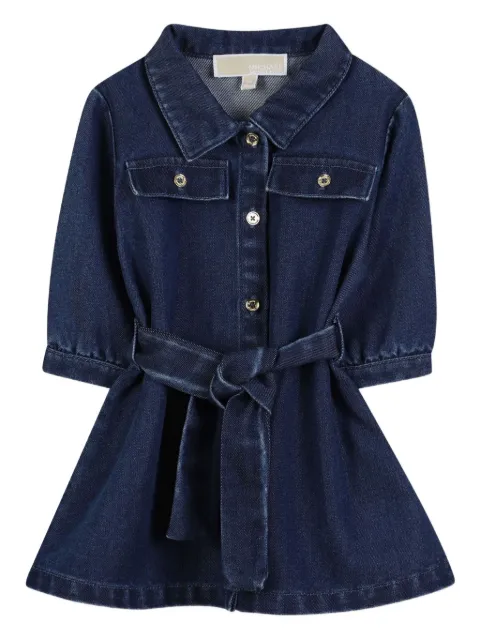Michael Kors Kids belted denim dress