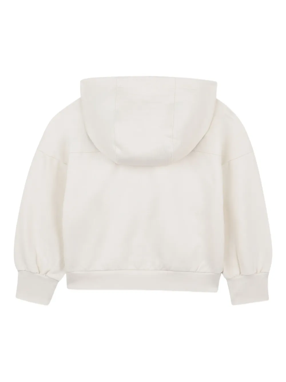 Zadig & Voltaire Kids Hoodie met borduurwerk Wit