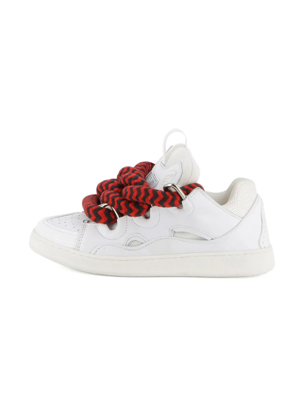 Lanvin Enfant state t lace-up sneakers White