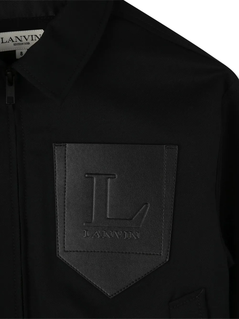 Lanvin Enfant Jack met rits Zwart