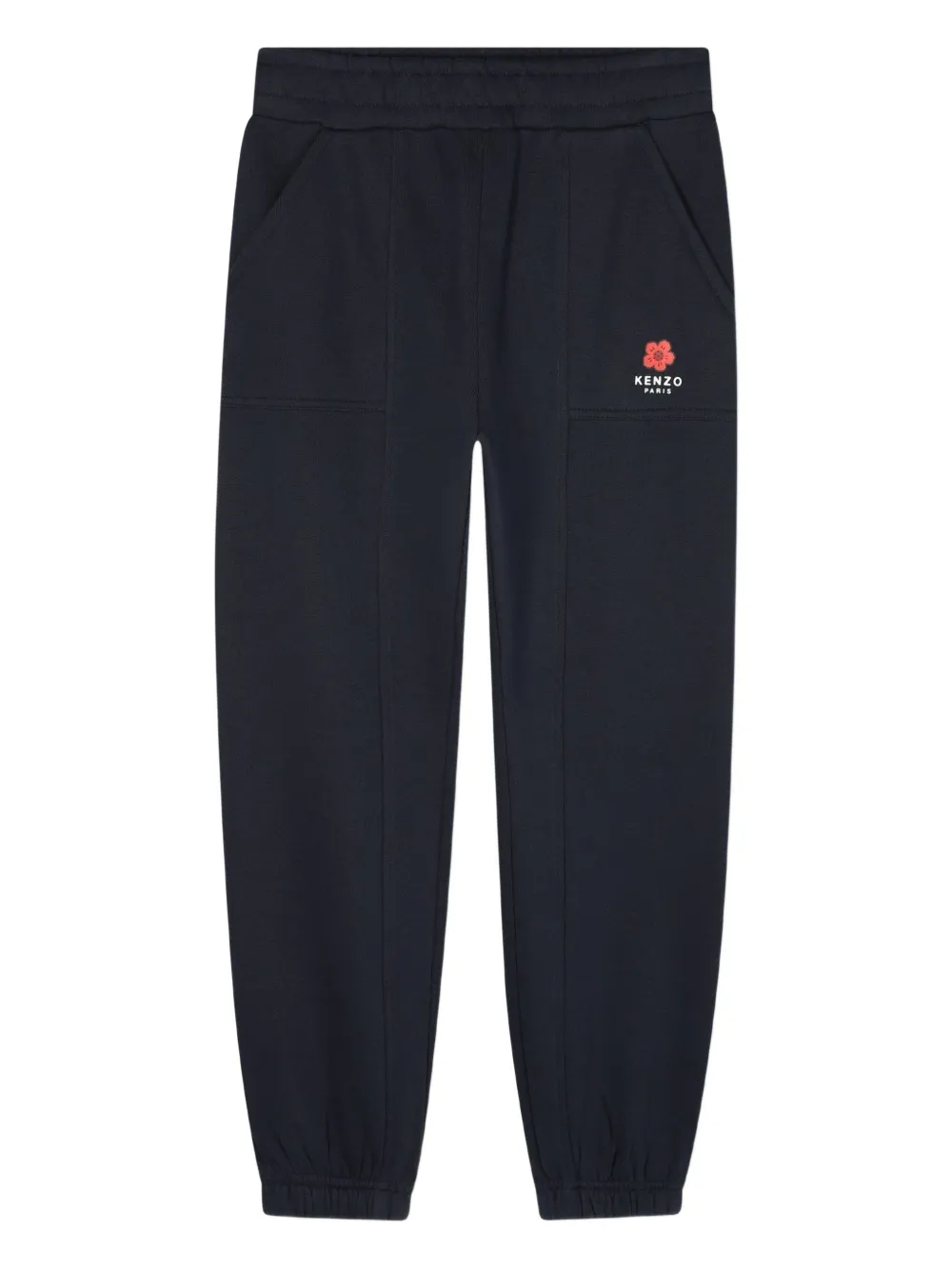 Kenzo Kids Trainingspak met capuchon en grafische print Blauw