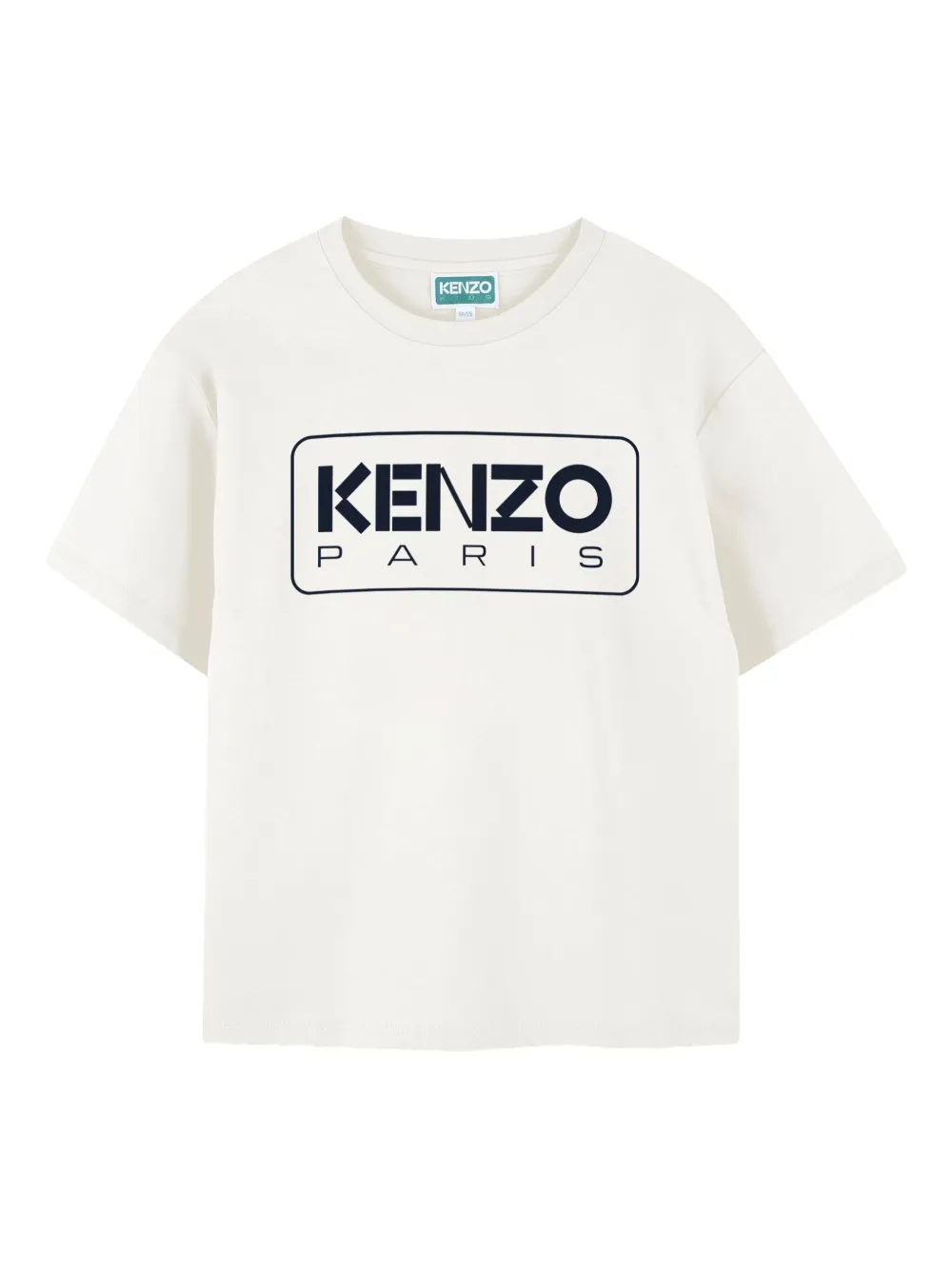 Kenzo Kids T-shirt met logoprint Wit