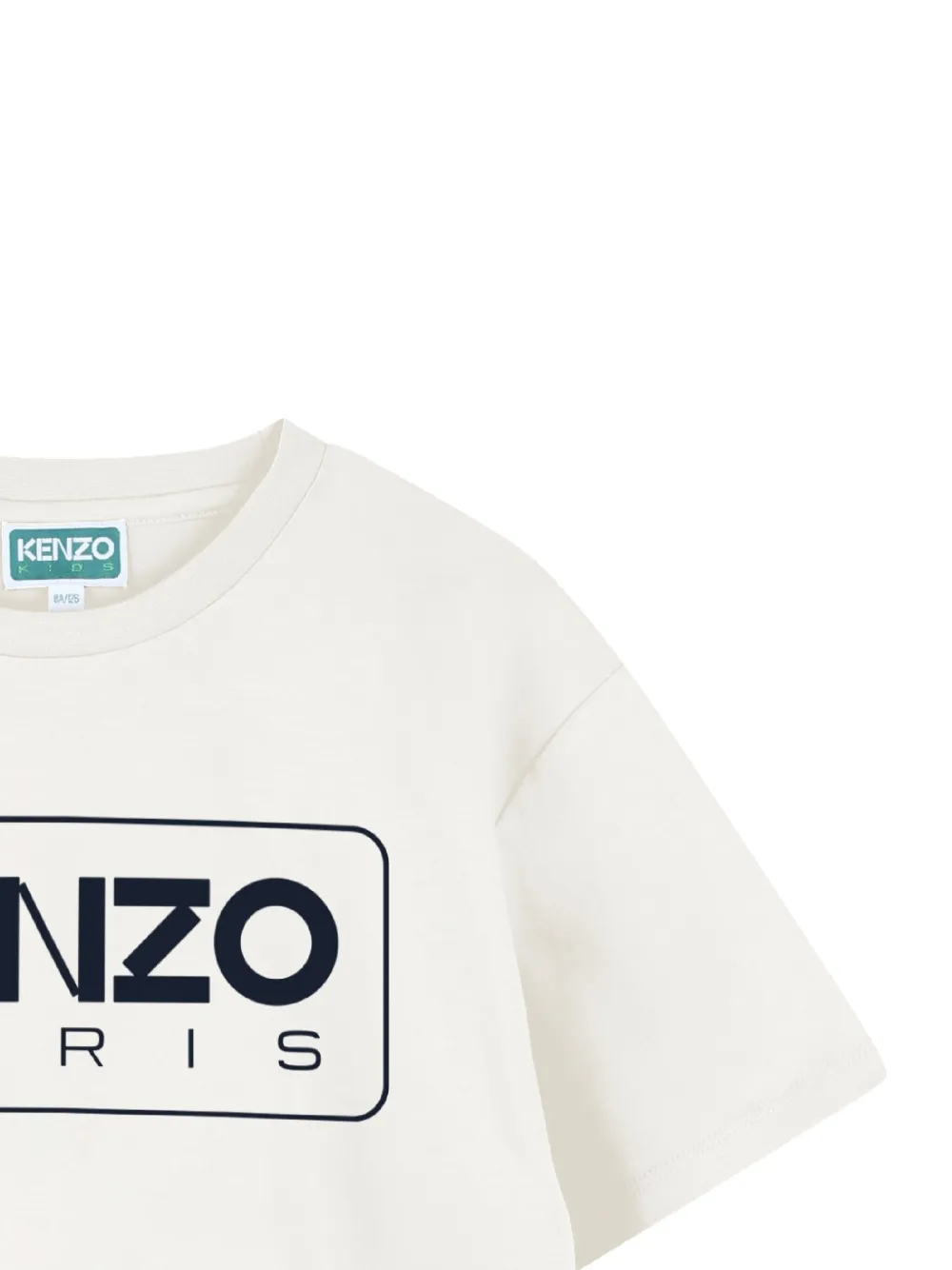 Kenzo Kids T-shirt met logoprint Wit