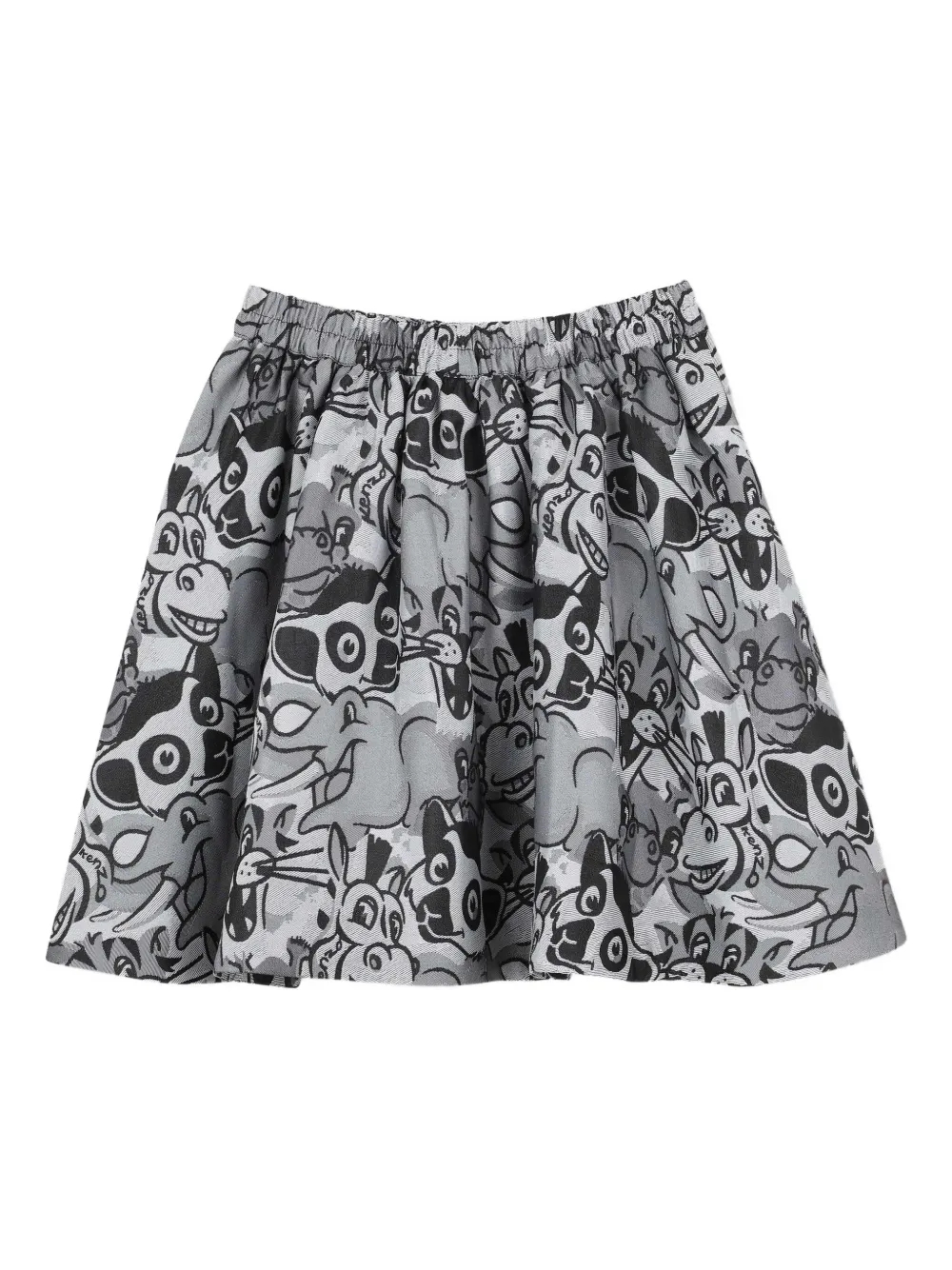 Kenzo Kids graphic-print flared skirt | Casual Skirts | Image 2