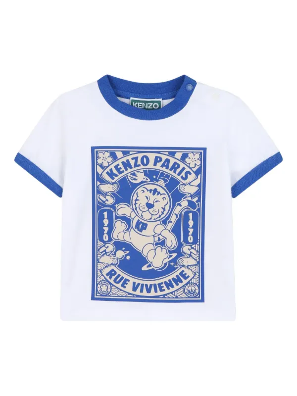 Kenzo Kids T-shirt Con Stampa Grafica (2 pezzi) Bianco FARFETCH IT