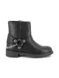 Zadig & Voltaire Kids chain-embellished ankle boots - Black