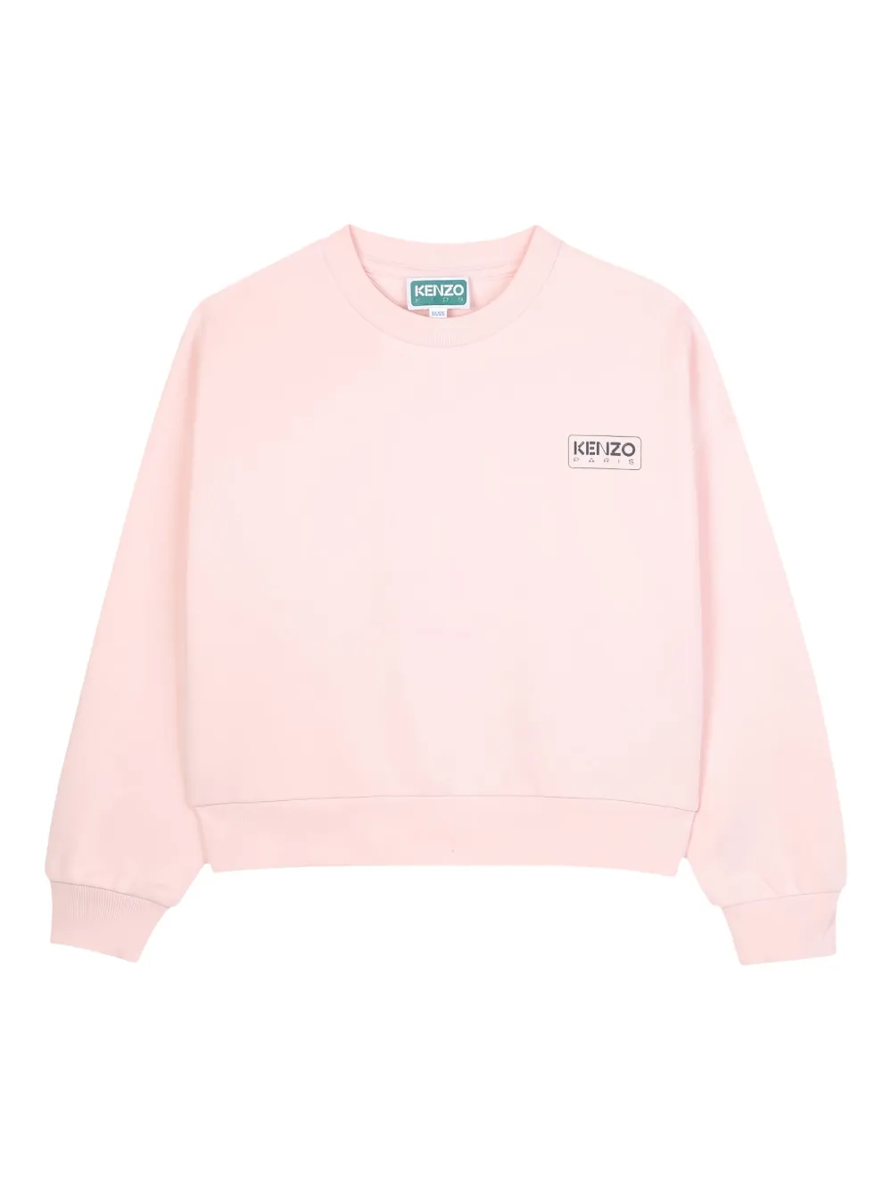 Kenzo Kids logo-print sweatshirt - Rosa