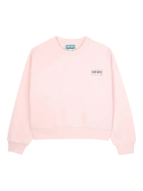 Kenzo Kids logo-print sweatshirt