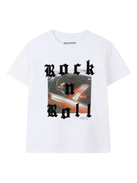 Zadig & Voltaire Kids graphic print T-shirt