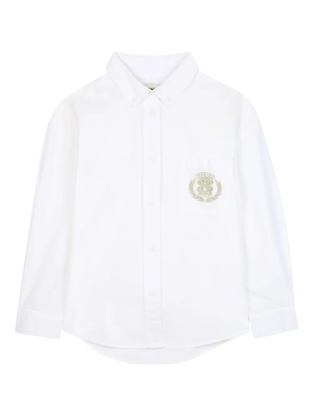 SONIA RYKIEL ENFANT embroidered-logo shirt | White | Image 1