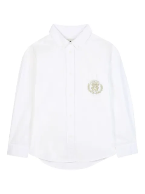 SONIA RYKIEL ENFANT camisa con logo bordado