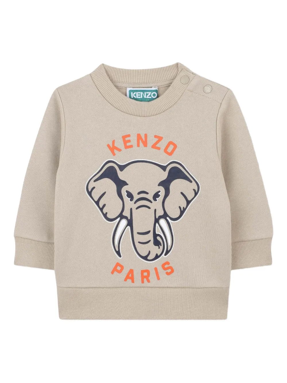 Kenzo Kids Trainingspak met logoprint Beige