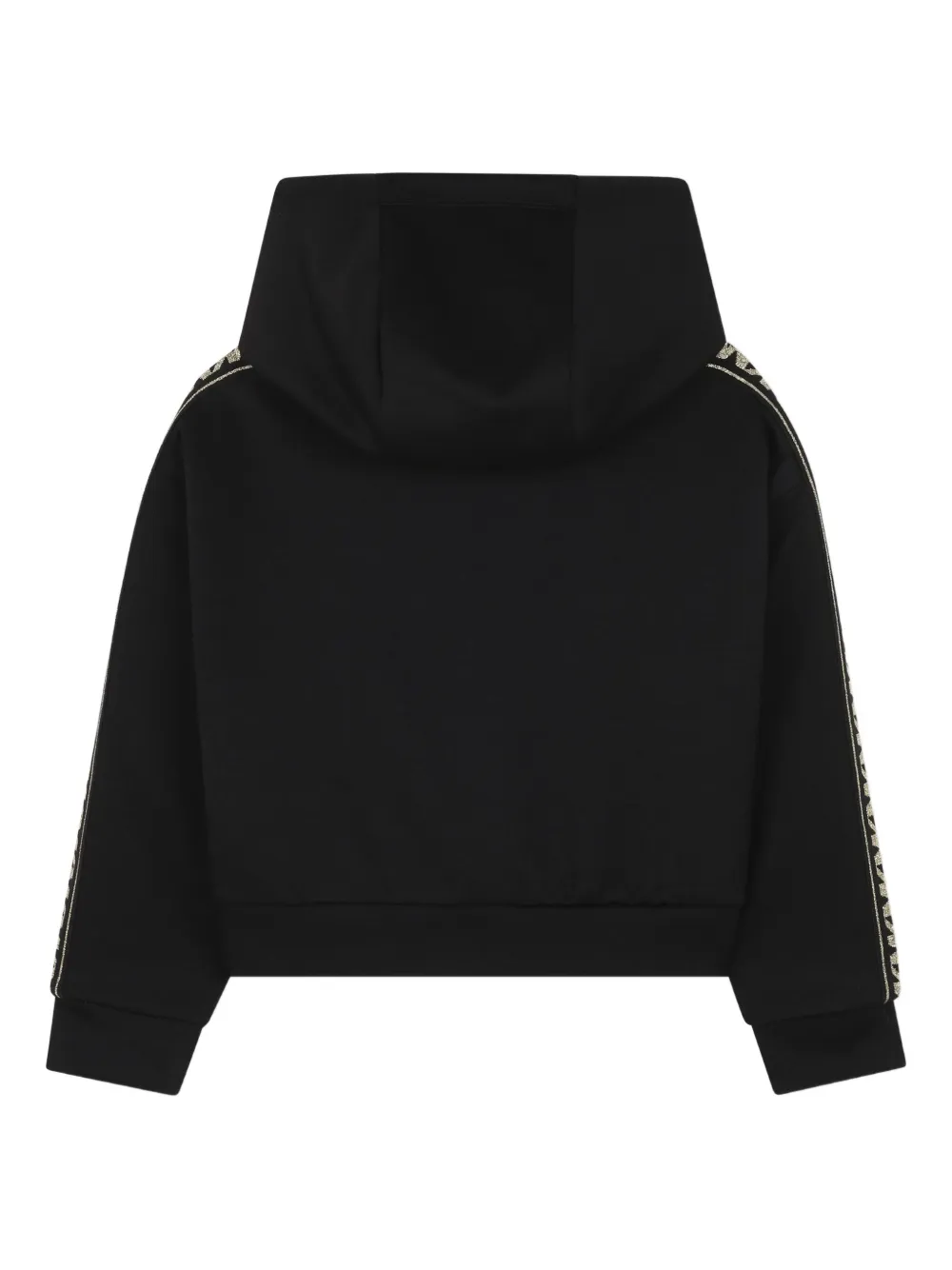 Michael Kors Kids Jersey hoodie Zwart