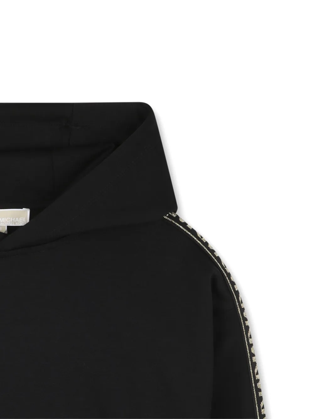 Michael Kors Kids Jersey hoodie Zwart