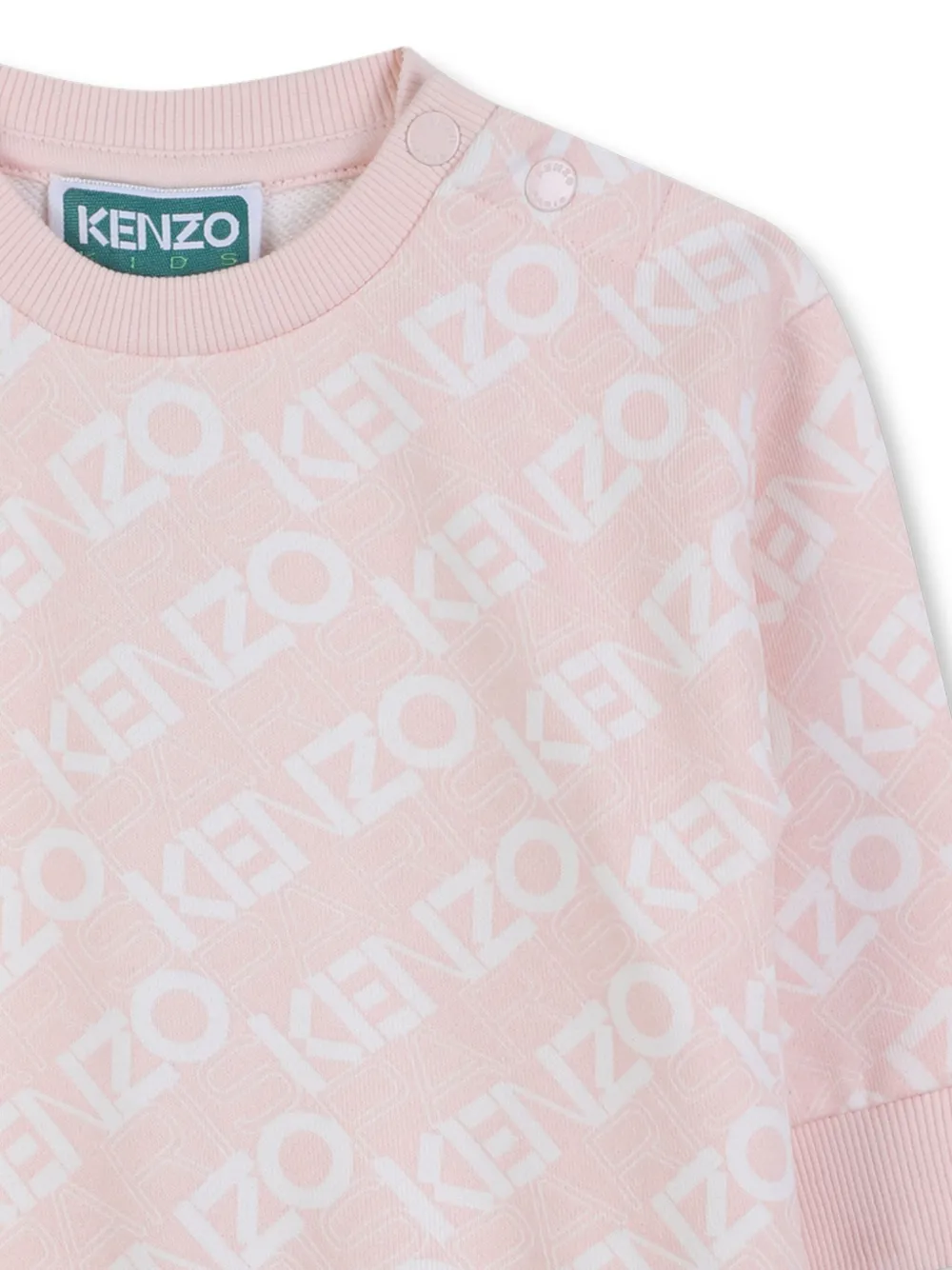 Kenzo Kids Flared jurk Roze