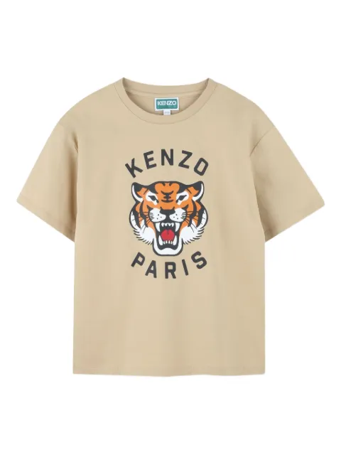 Kenzo Kids tiger-graphic T-shirt