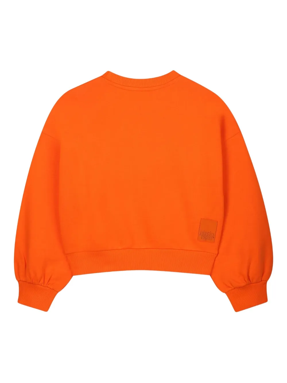 Kenzo Kids Sweater met bloemenprint Oranje