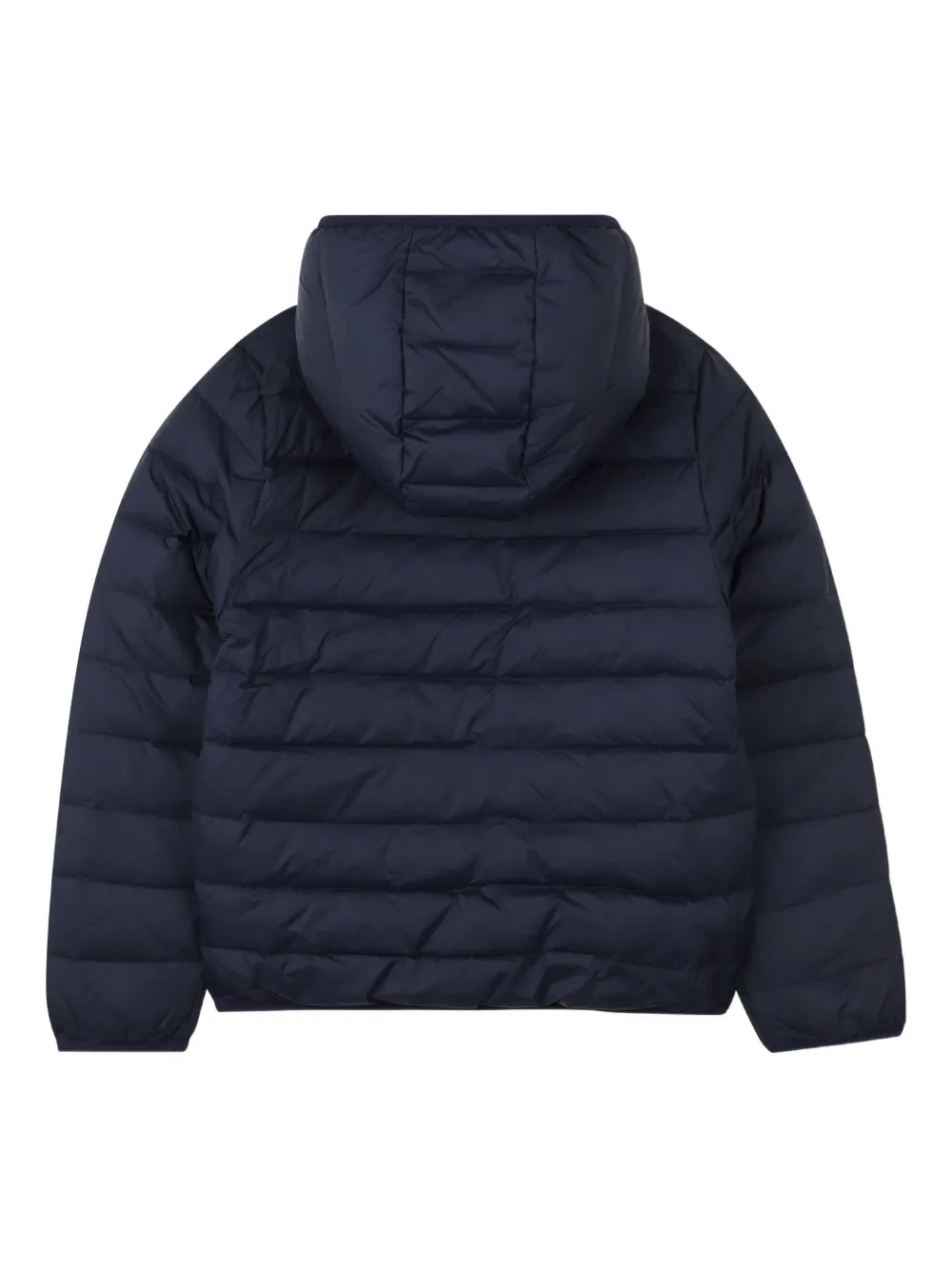 Kenzo Kids Gewatteerd jack met capuchon Blauw