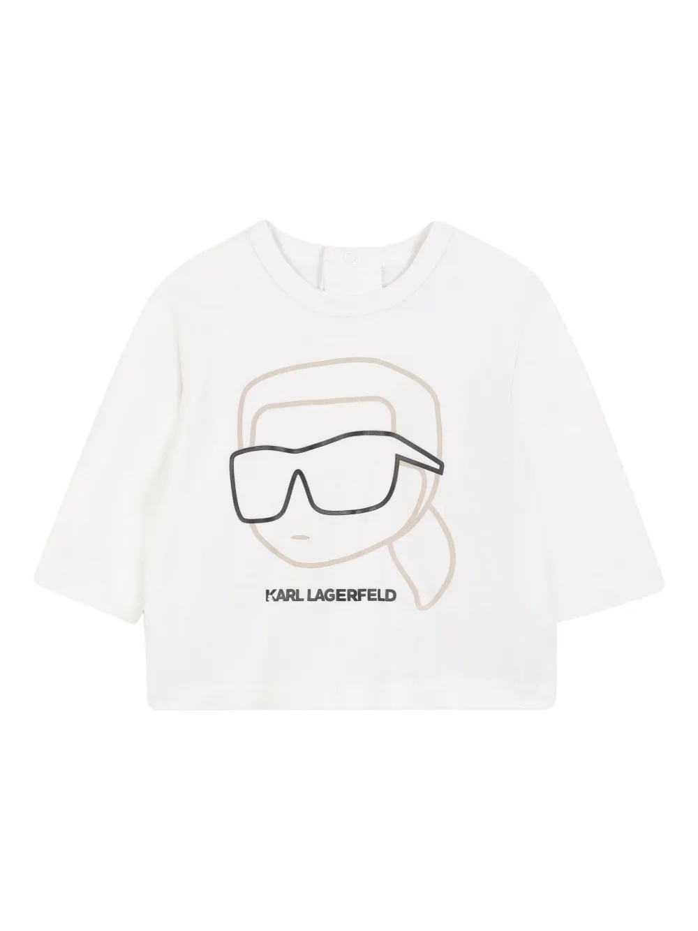 Karl Lagerfeld Kids Trainingspak met colourblocking Zwart