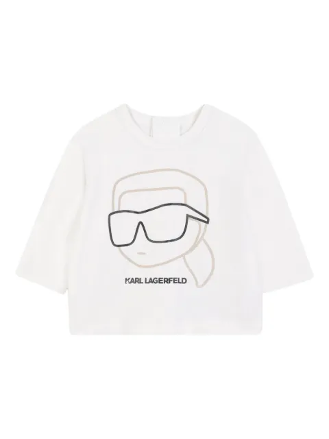 Karl Lagerfeld Kids ensemble veste-pantalon à couleurs