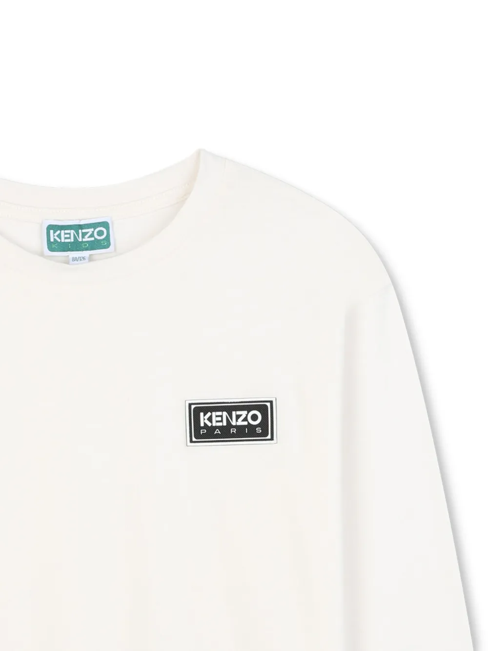 Kenzo Kids T-shirt met lange mouwen Wit